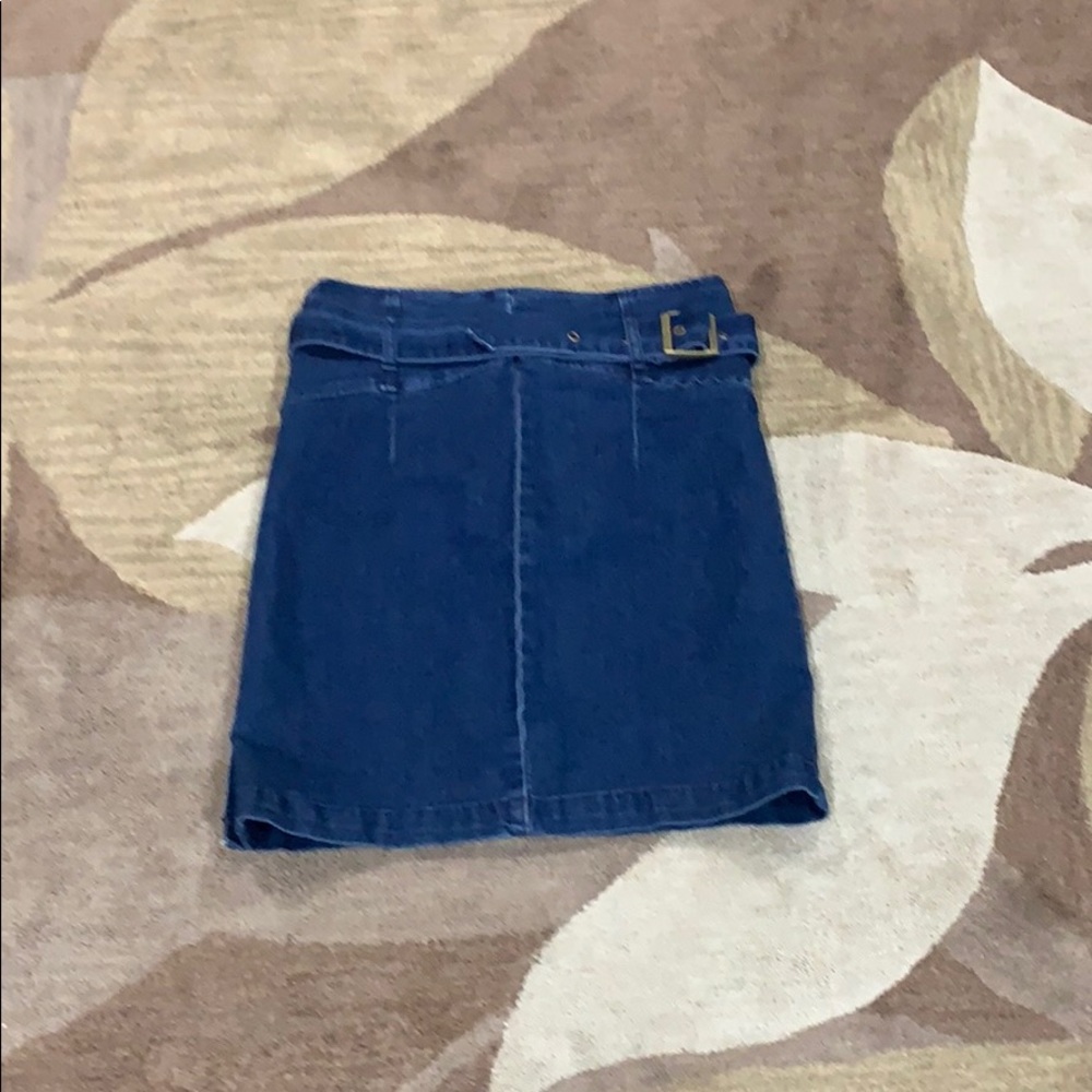 FREE PEOPLE Jean skirt Size 6 NWT